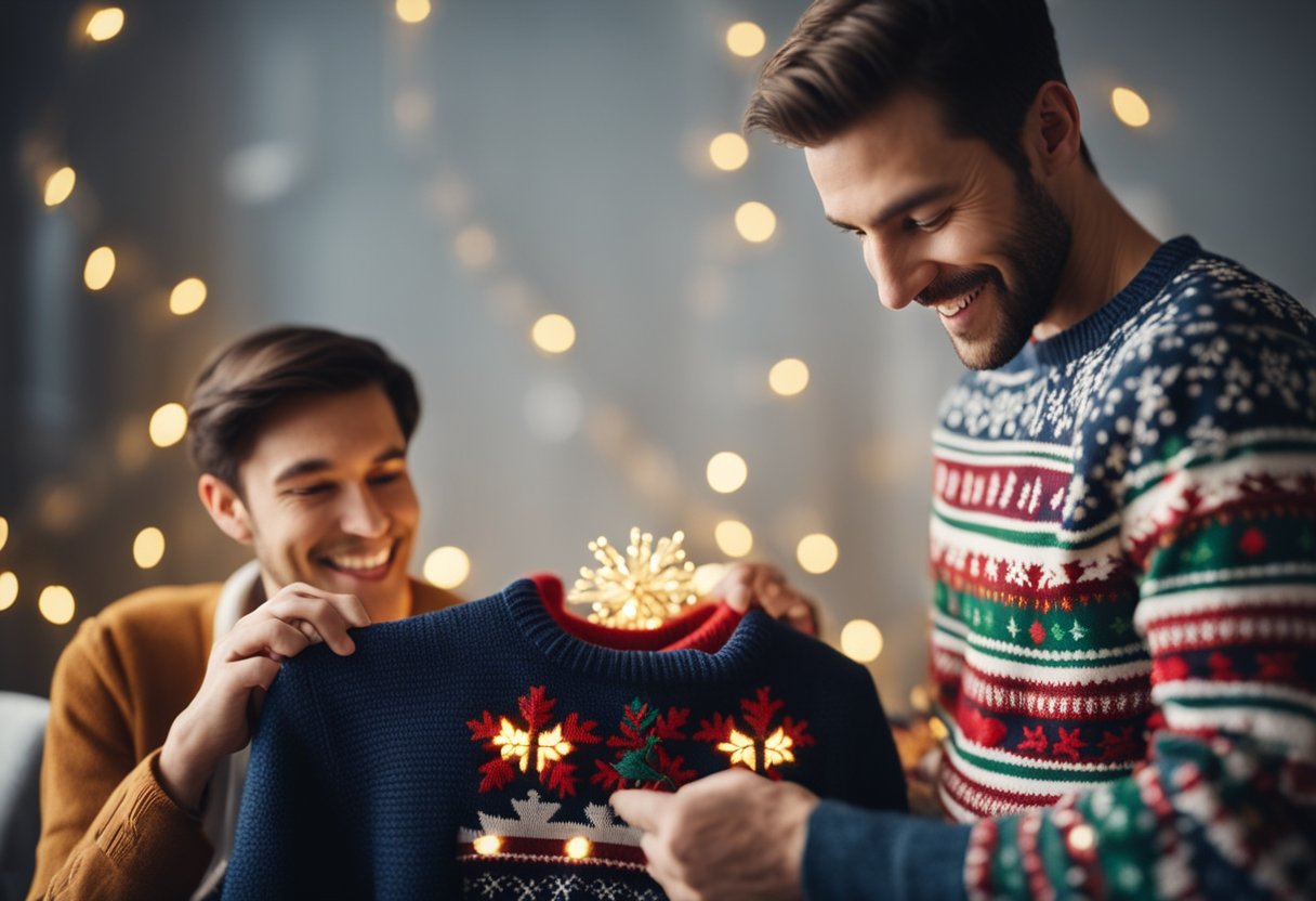 Giv en flot julesweater til manden der har alt